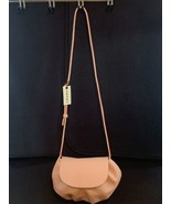 NEW! LOUME Shoulder Bag Pink Faux Leather Handbag Crossbody Womens Purse - £13.09 GBP