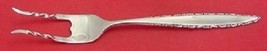 Lace Point By Lunt Sterling Silver Baked Potato Fork 7 1/4&quot; Custom - £77.44 GBP