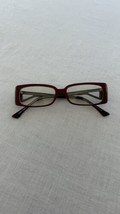 Via Spiga Zyloware Burgundy Eyeglass Frames 715 140mm Made In Italy - $29.67