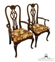 Set of 2 THOMASVILLE FURNITURE Carlton Hall Traditional Style Dining Arm... - $783.74