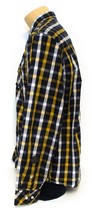 Point Zero Blue Yellow Plaid Long Sleeve Button Down Men&#39;s Shirt XXL, XX... - £13.23 GBP