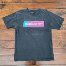 The Hundreds T-Shirt Logo Print Spellout Black Adam Bomb Men&#39;s Size Medi... - $7.87