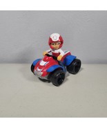 Paw Patrol Ryder Rescue Racers ATV Quad 3&quot; Toy Bike All Terrain Vehicle ... - £7.09 GBP