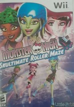 Monster High: Skultimate Roller Maze (Nintendo Wii, 2006) - £31.58 GBP