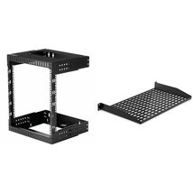 StarTech.com 2-Post 15U Heavy-Duty Wall Mount Network Rack, 19&quot; Open Frame Serve - £238.90 GBP