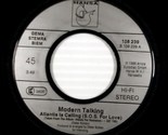 Modern Talking - Atlantis is Calling (S. O. S. For Love) [7&quot; 45 rpm Import] - £6.26 GBP