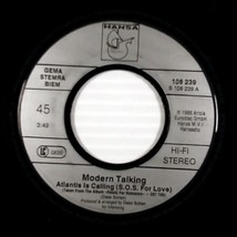 Modern Talking - Atlantis is Calling (S. O. S. For Love) [7&quot; 45 rpm Import] - £6.26 GBP