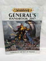 Warhammer Age Of Sigmar Generals Handbook 2017 - £16.73 GBP