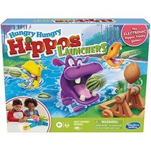 Hasbro Gaming Hungry Hungry Hippos Launchers Game for Kids -Box with Details - £11.67 GBP