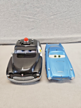 Cars RC Cars Sheriff And Fin RC Cars No Remotes (A14) - £22.34 GBP