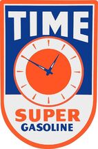 Time Gasoline Laser Cut Can Metal Sign - $69.95