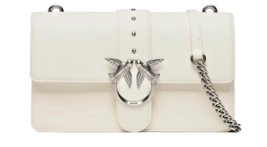 Pinko  Women Bag - Designer White Shoulder Bag Fashion Handbag Elegant Medium - $453.57 CAD