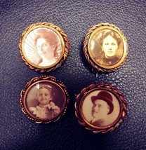 Victorian Mourning Pins Lot of 4  - £35.88 GBP