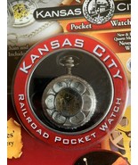 Kansas City Railroad Old West Pocket Watch Jesse James Robbery 1874 NEW - $14.84