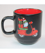 VINTAGE Peppermint &amp; Pine Gnomes Christmas Ceramic Large Coffee Mug Tea ... - $11.18