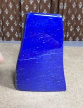 245gm Self Standing Geode Lapis Lazuli Lazurite Free form tumble Crystal - £35.48 GBP