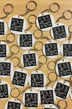 Custom Black and White QR Keychain - Scan Your World in One Click-
show ... - $5.01