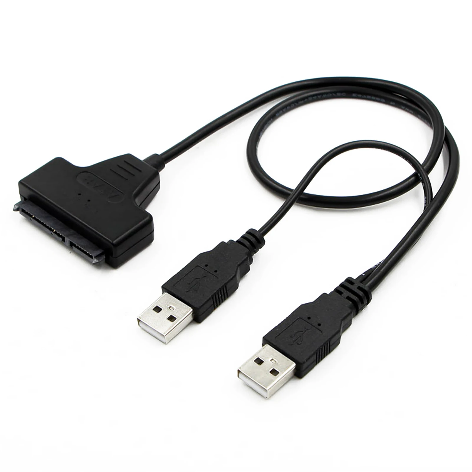 USB 2.0 To SATA 15 + 7 Pin 22 Pin Adapter Cable For 2.5&quot; inch Hard Disk ... - $39.65