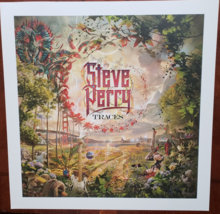 Steve Perry &quot;Traces&quot; 16 x 16 Cardstock Promo Poster - £15.68 GBP