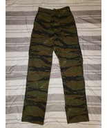 VIETNAM ERA TIGER STRIPE PANTS VNMC ARVN 26x34 HOT WEATHER JUNGLE RATED - €56,24 EUR