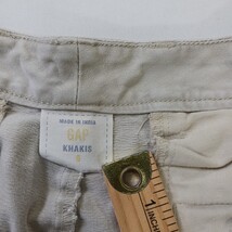 Gap Women's Beige/Khaki Cotton Denim Skirt Size 6 Waist 30" image 4