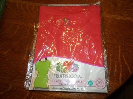 New Fruit of the Loom Ladies Short Sleeve Crew T-Shirt Size XXL-2010-NIP - £7.95 GBP