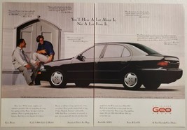 1994 Print Ad GEO Prizm 4-Door Cars Dual Air-Bags Chevrolet Chevy - £11.69 GBP