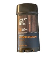 Every Man Jack Activated Charcoal Deodorant 3 oz - £16.03 GBP