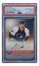 Jeff Carter Signed 2008/09 Upper Deck # S-JC Flyers Hockey PSA Card / DN... - £54.15 GBP