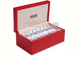 Open Box! Silverman Double 9 Large Dominoes Set - Red OR Black - £55.06 GBP