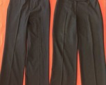 Lot of 2 Womens Dress Black Pants Ann Taylor &amp; Coldwater Creek Sz 8 28.5... - $29.65