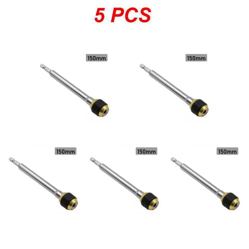 1~5PCS Drill Chuck Keyless Screwdriver Impact Driver Adaptor Electric Mi... - $39.31