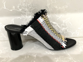 Proenza Schouler Women&#39;s WovenBlack Patent Heel Mules Shoes  40 Excellent - £114.72 GBP