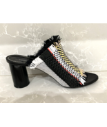 Proenza Schouler Women&#39;s WovenBlack Patent Heel Mules Shoes  40 Excellent - $2,001.27 MXN