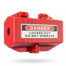 Plug Lock for Lockout Tagout - 110-125 Volt Power Cord Lockout, Medium Electrica - £15.90 GBP