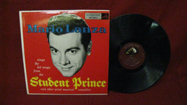 Original Mario Lanza, Stusent Prince Vinyl Record #20 - £19.70 GBP