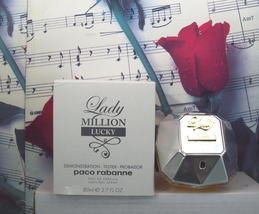 Lady Million Lucky 2.7 OZ. EDP Spray By Paco Rabanne. NTWB - £79.82 GBP