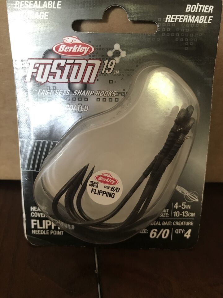 Berkley Fushion 19 Heavy Cover Flipping Needle Solize 6/0 Qty: 4 - $20.67