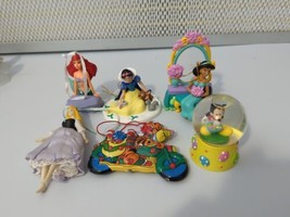 Lot Of Seasonal Disneyana Ornaments And Snowglobe Tigger, Mickey, Ariel,... - $24.72