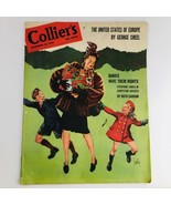 Collier's Magazine December 22 1945 The United States of Europe, No Label - £1,157.04 GBP