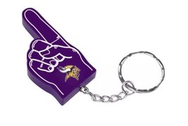 NFL Minnesota MN Vikings Unisex #1 Finger Keychain - £4.65 GBP