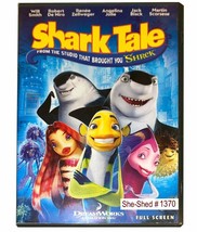 SHARK TALE  Dreamworks DVD Animated Family Comedy - used - starring Will Smith - £3.94 GBP
