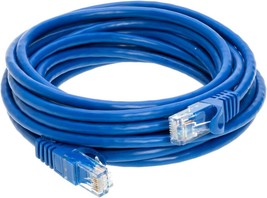 Cat6 15FT Network Ethernet Patch Cable 550Mhz Internet Wire Compatible w... - £16.22 GBP