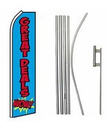 Great Deals Wow Quantity 4 Super Flag &amp; Pole Kits - $282.56