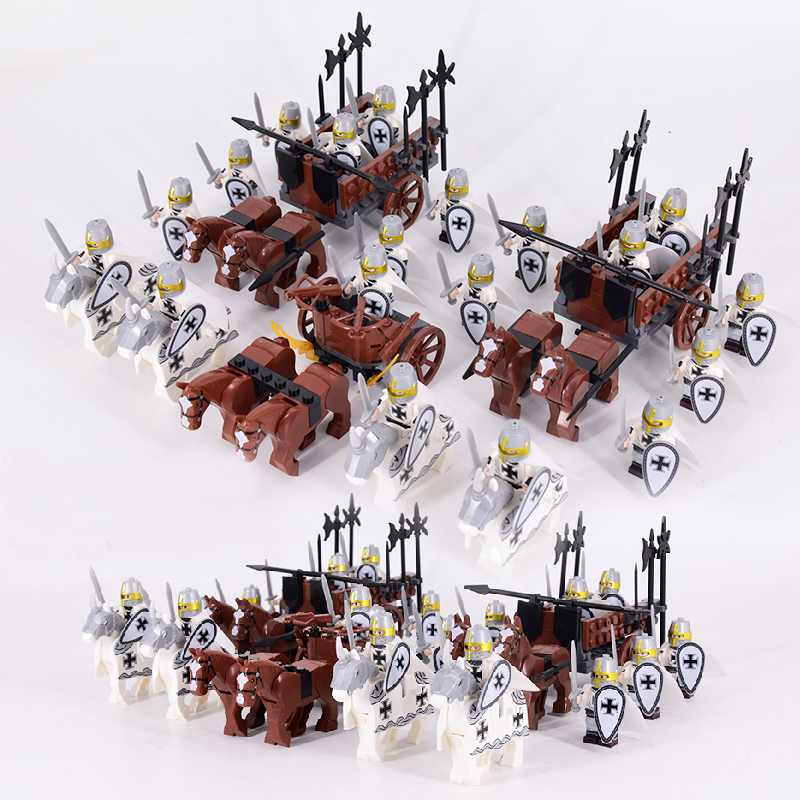 Medieval Teutonic Knights Legions Army Set 26 Minifigures Lot