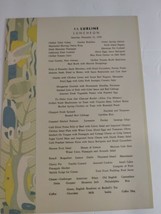 Set 2 S.s. Lurline Vintage menus. Christmas 1950 - $88.00