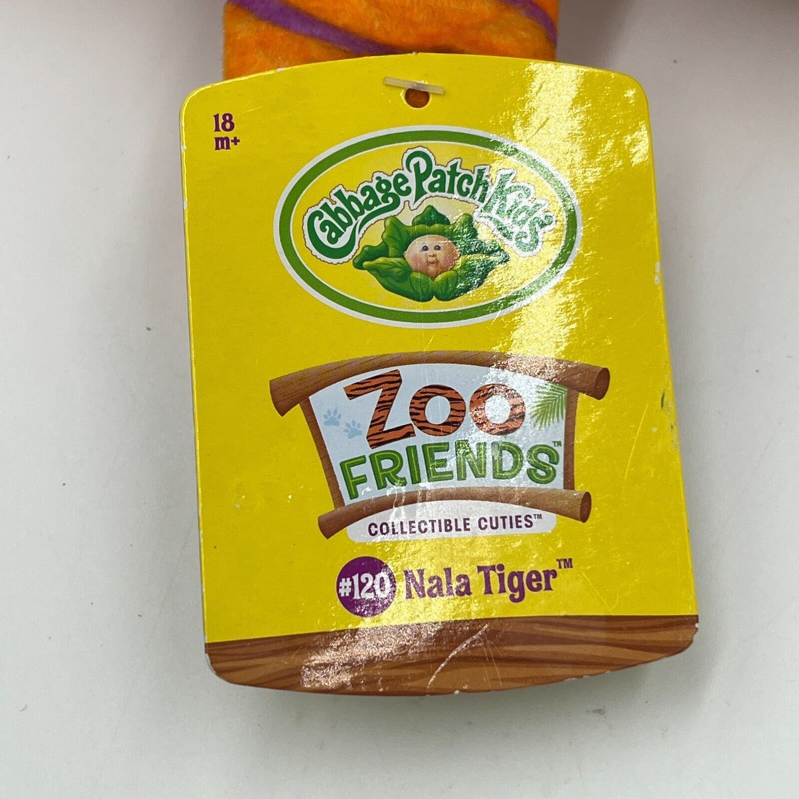 Cabbage Patch Kids Cuties Zoo Friends Nala Tiger Stuffed Plush Doll w/Tag Item image 3