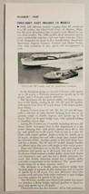 1949 Magazine Photo Chris-Craft 28&#39; Cruiser &amp; 22&#39; Sportsman Algonac,MI - $9.19