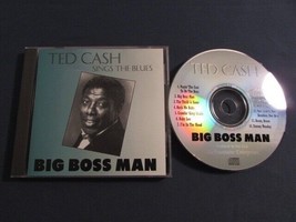 Ted Cash Sings The Blues Big Boss Man Cd Funk Soul Contemporary R&amp;B Oop - £11.03 GBP