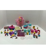 Lot Shopkins Doll &amp; Acessories Food Furniture Shopping Bags Bins &amp; VIP Card - £6.32 GBP